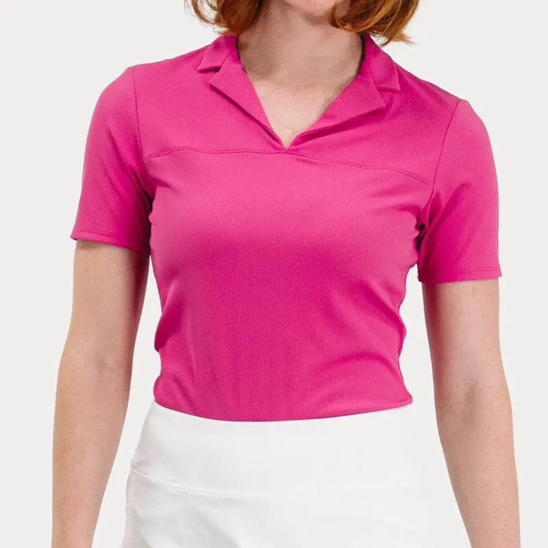 Foray Golf S/S Notch Collar Polo - Rave