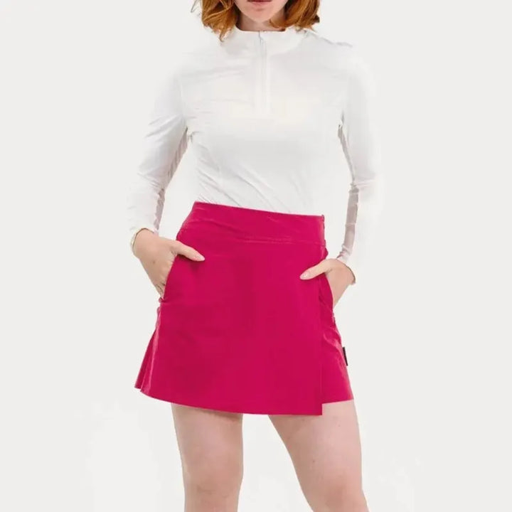 Foray Golf Essential Skort -Raspberry