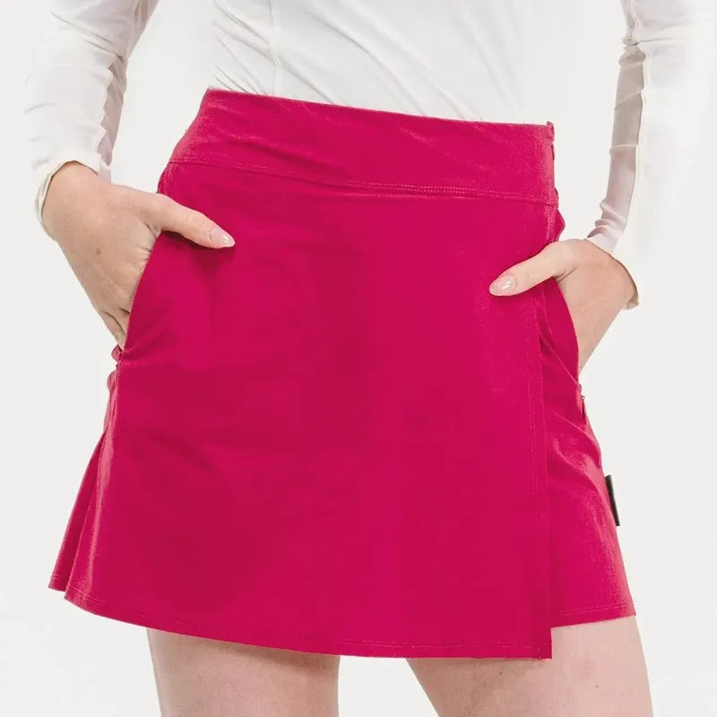 Foray Golf Essential Skort -Raspberry