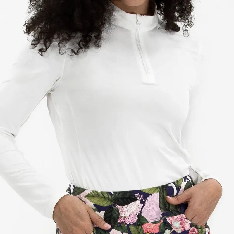 Foray Golf Sun Shirt - White