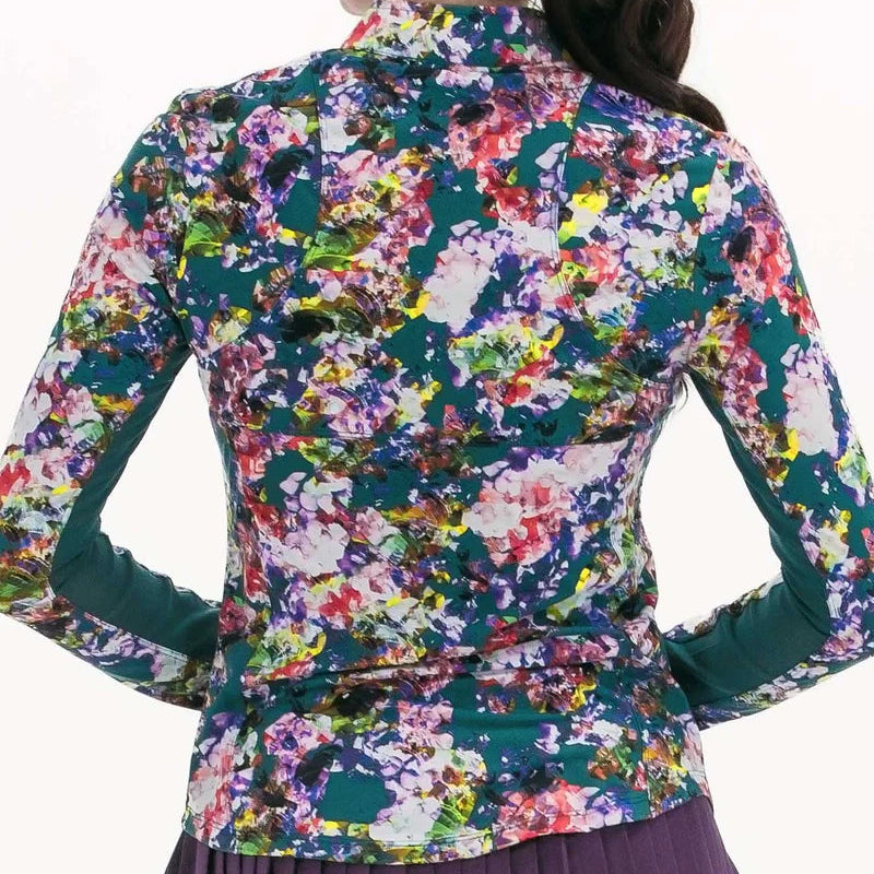 Foray Golf Sun Shirt - Garden Camo Floral