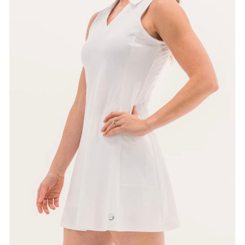 Foray Golf Core Dress (pockets) - White