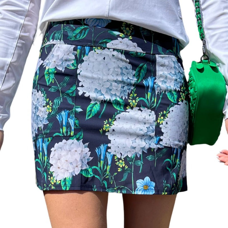 Foray Golf Patch Pocket Skort - Midnight Oasis