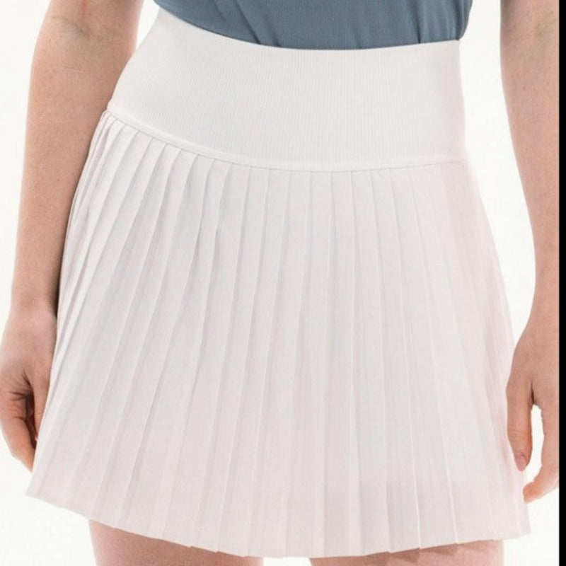 Foray Golf Petite Pleat Skort - White