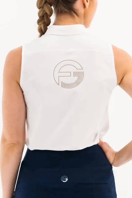 Foray Golf Core 3.0 S/L Polo - White