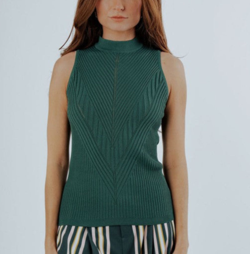 Fore All Sunshine Tank - Green