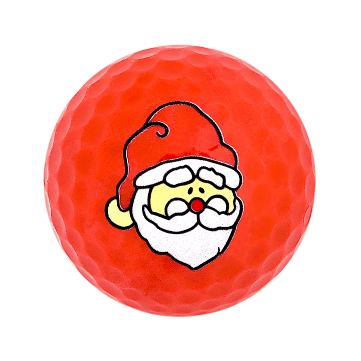 Navika Red Golf Ball - Santa Claus