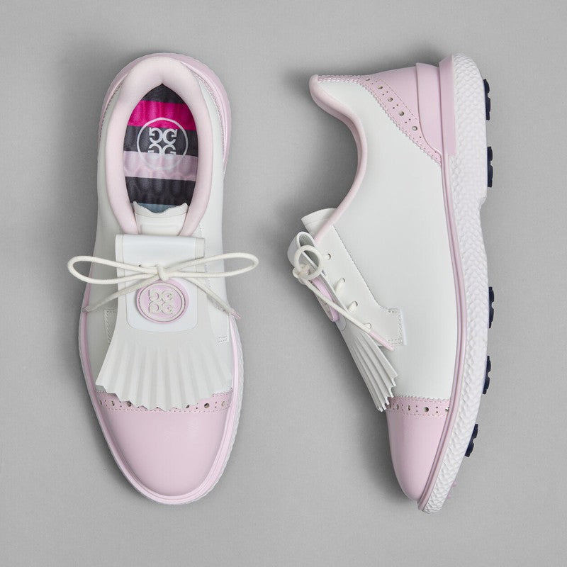 G/FORE GALLINVAN2R Brogue Golf Shoe - Snow/Blush – Open Court