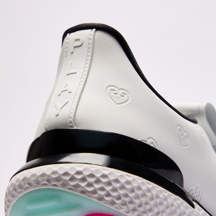 G/FORE GALLIVAN2R Heart Golf Shoe - Snow/Onyx