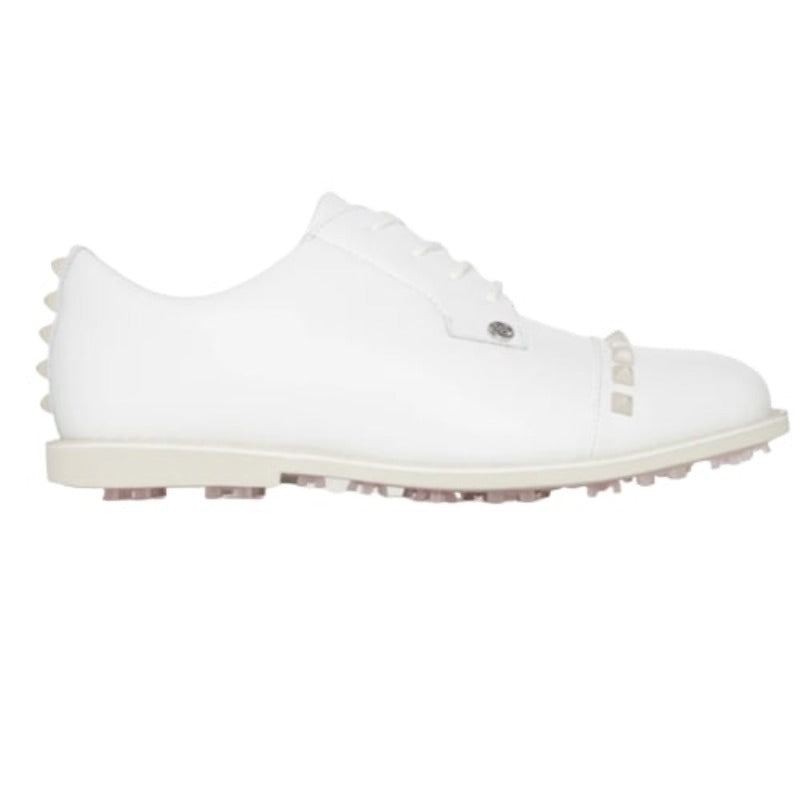 G/FORE Stud Cap Toe Golf Shoe - Stone