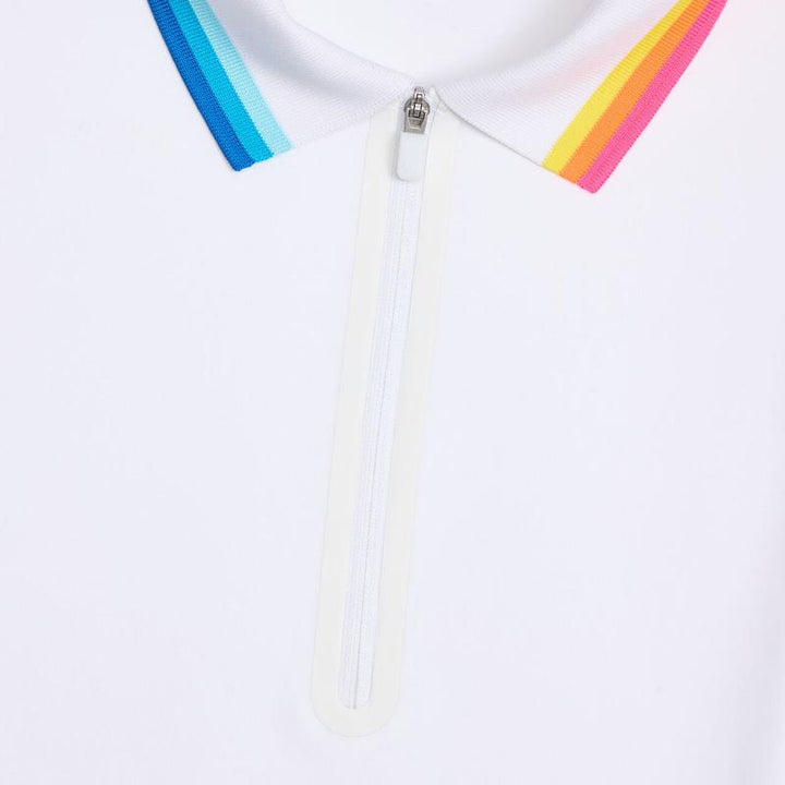G/FORE Knockout Polo Dress - White