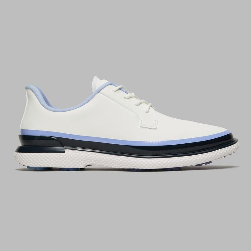 G/FORE Gallivan2r Tuxedo Stripe Golf Shoe - White/Navy
