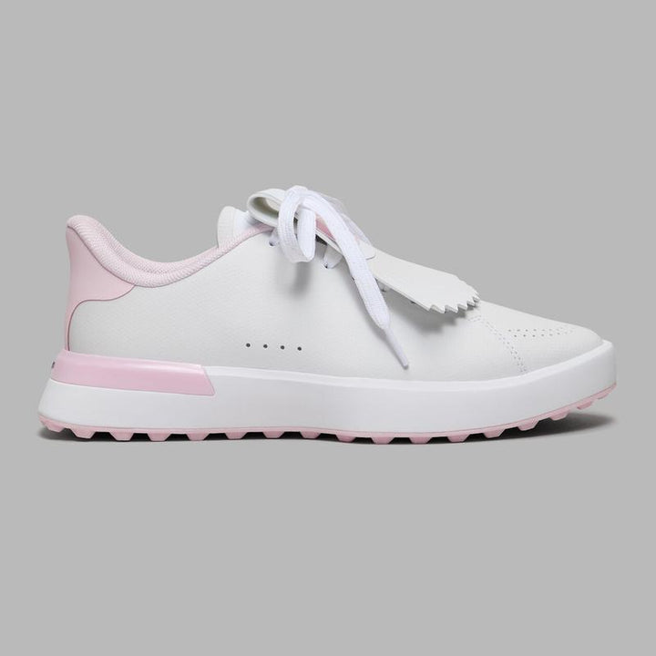 G/FORE G.112 Perforated Kiltie Golf Shoe - White/Pink
