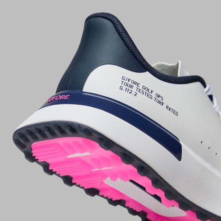 G/FORE G.112 Kiltie Hybrid Golf Shoe - White/Navy