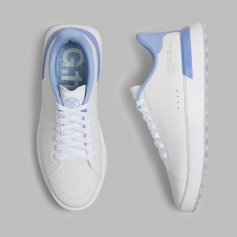 G/FORE G.112 Kiltie Hybrid Golf Shoe - White/Blue