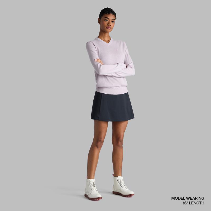 G/FORE Knockout A-Line Skort (16")- Onyx