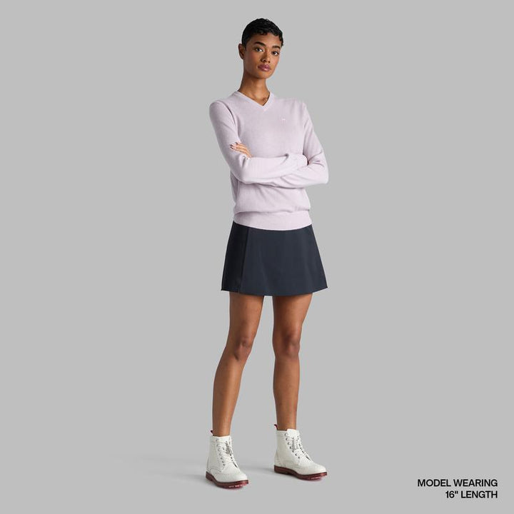 G/FORE Knockout A-Line Skort (16")- Onyx
