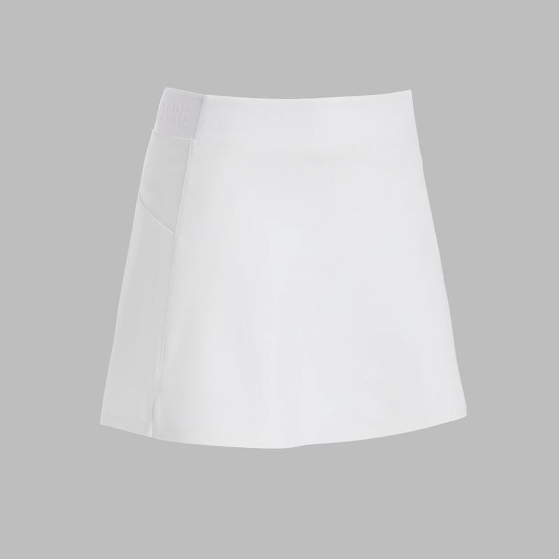 G/FORE Knockout A-Line Skort (16") - Snow