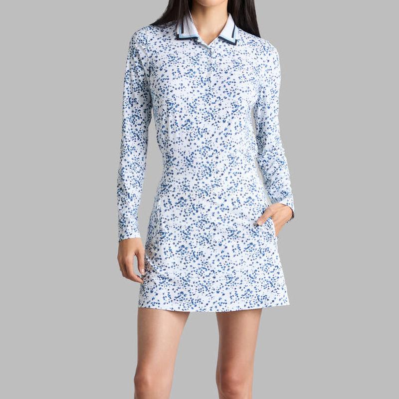 G/FORE Ditzy Print Floral Skort - Blue/White