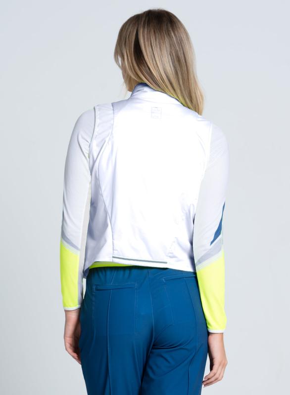 Lucky In Love Best Vest - White