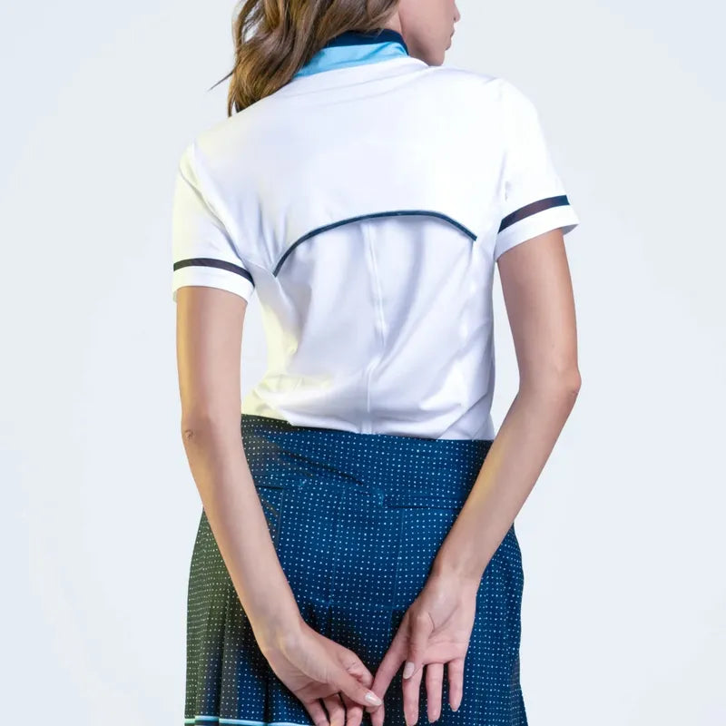 Lucky In Love Tee Line S/S Top - White