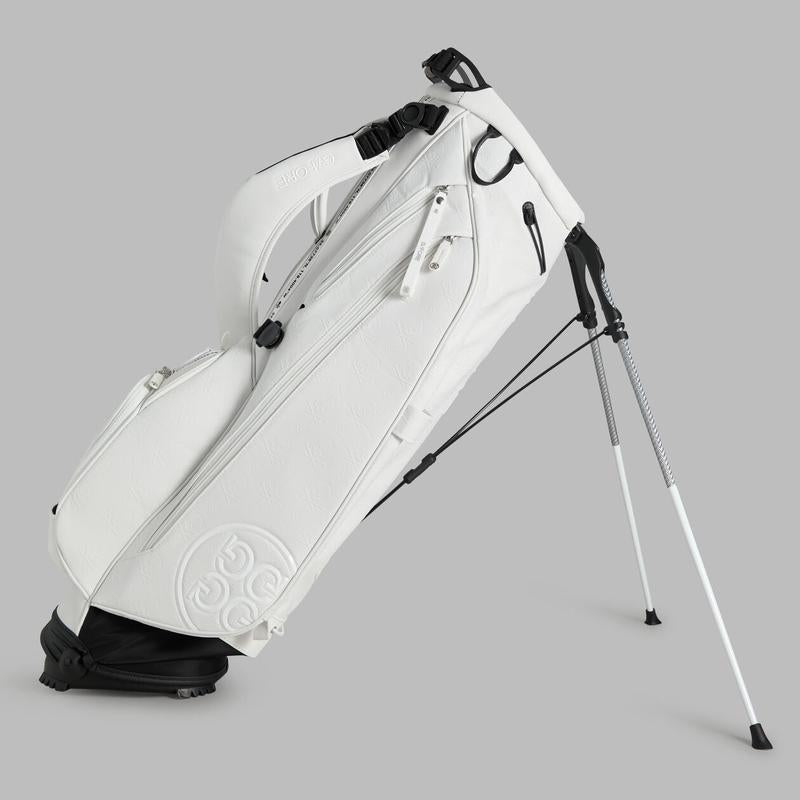 G/FORE Skull & Tees Embossed Golf Bag - White