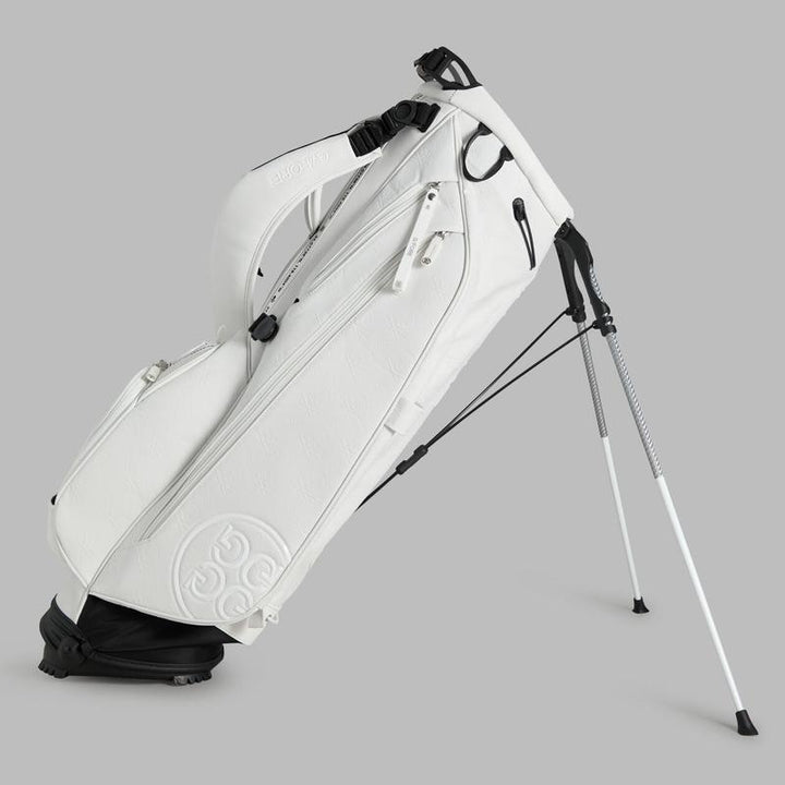G/FORE Skull & Tees Embossed Golf Bag - White