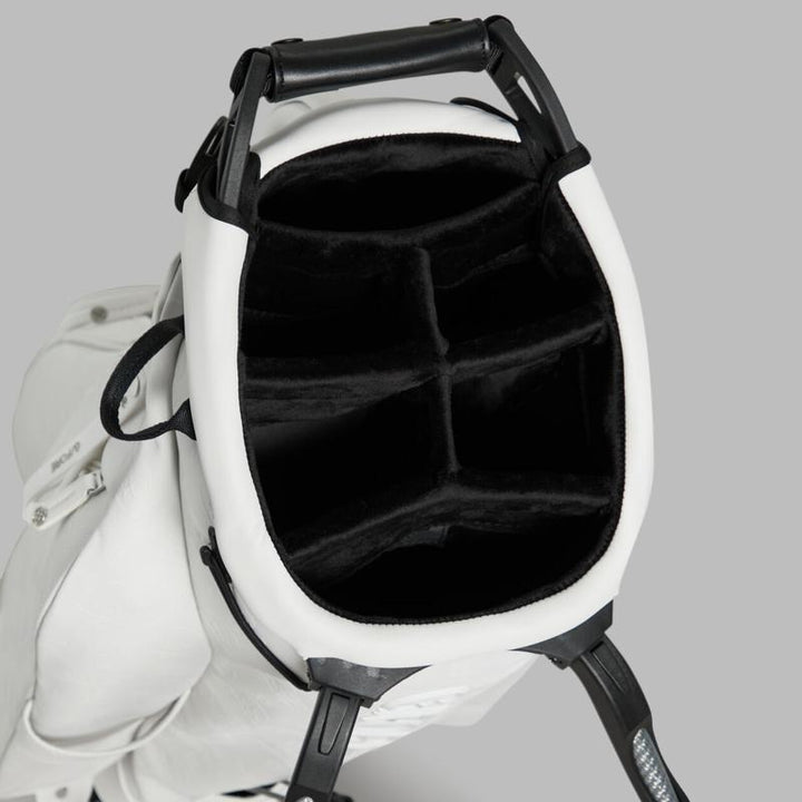 G/FORE Skull & Tees Embossed Golf Bag - White