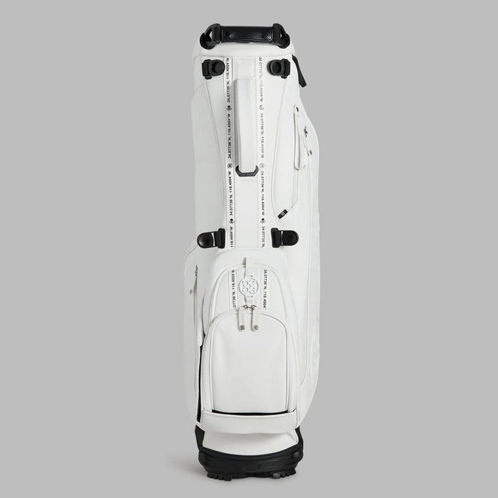 G/FORE Skull & Tees Embossed Golf Bag - White