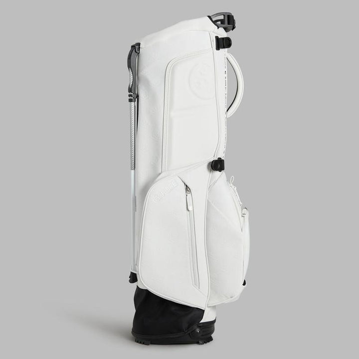 G/FORE Skull & Tees Embossed Golf Bag - White