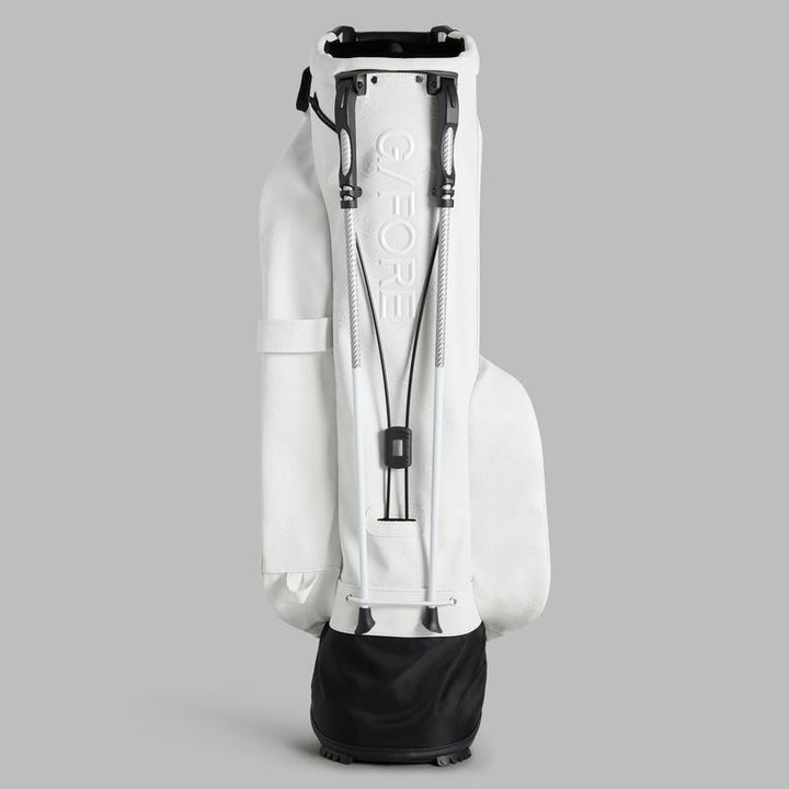 G/FORE Skull & Tees Embossed Golf Bag - White