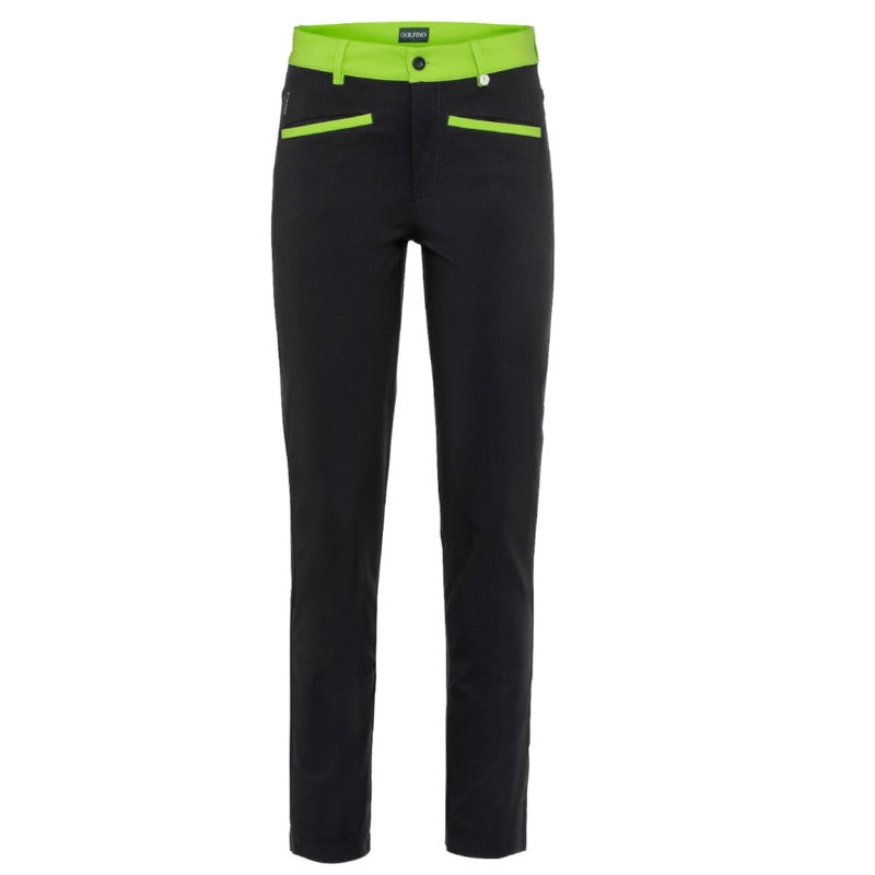 Golfino Sue Techno Trousers - Navy/Lime