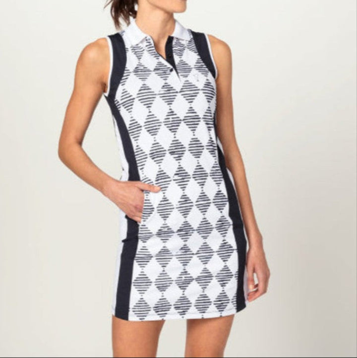 Golfino Vicenza S/L Dress - Navy Print