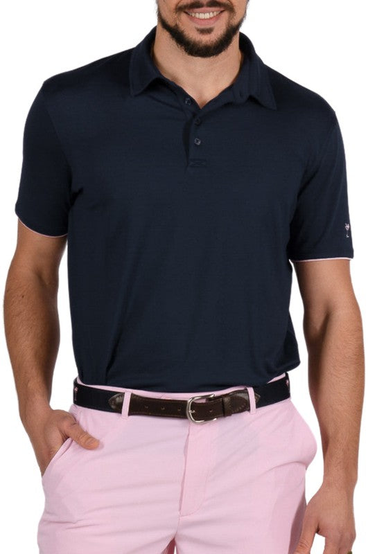 Golftini Men's Sport Polo - Navy