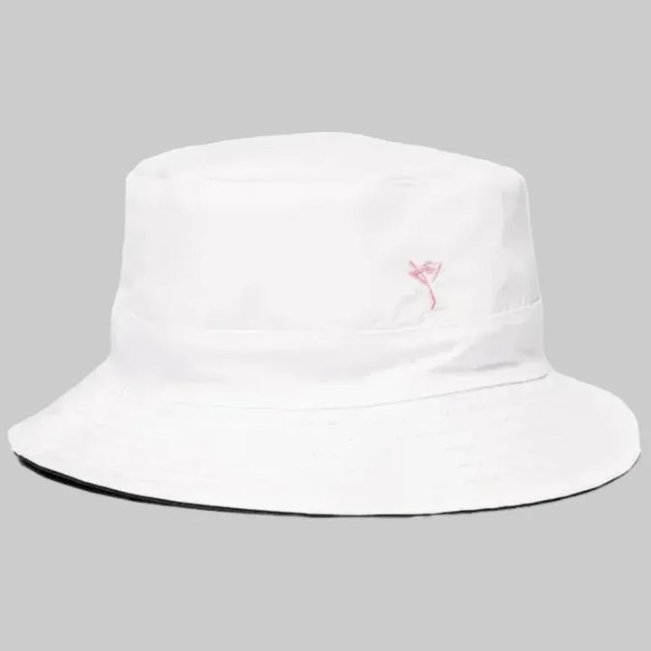 Golftini Reversible Bucket Hat - Navy/White