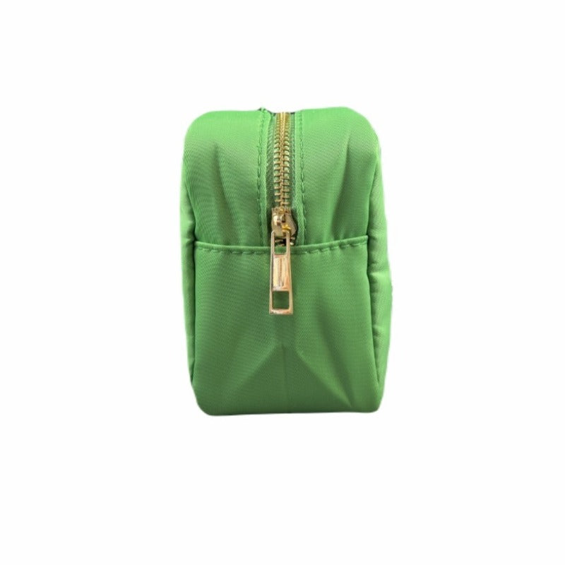 Best of Golf Embroidered Cosmetic Bag - Green