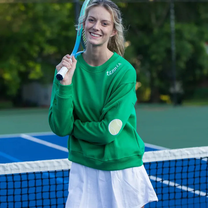 CourtLife Tennis Ball Patch Sweatshirt - Various Colours