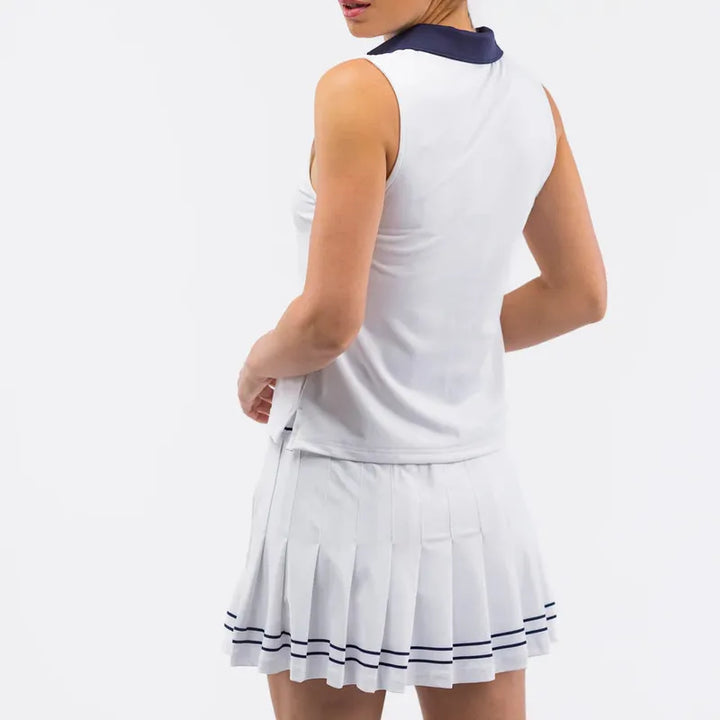 Smith & Quinn Grey Skort - White/Navy
