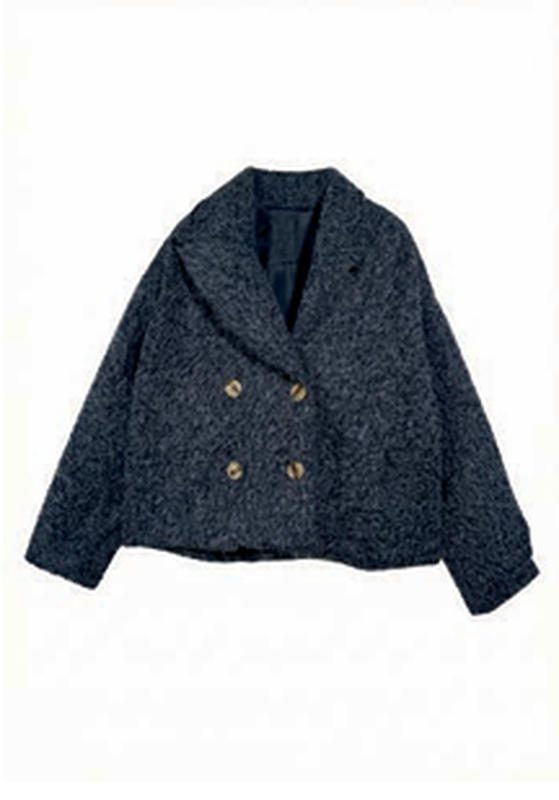 Humility Kinori Boucle Jacket - Blue