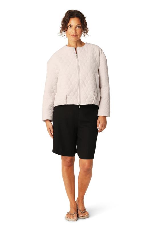 Ilse Jacobsen Short Quilted Jacket - Cream