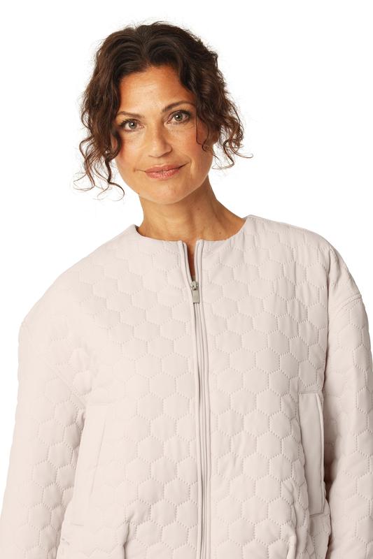 Ilse Jacobsen Short Quilted Jacket - Cream