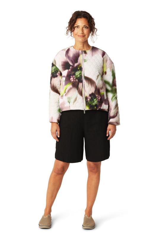 Ilse Jacobsen Short Quilted Jacket - Floral