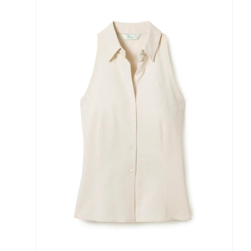 Hedge Stanton S/L Racerback Shirt - Cream