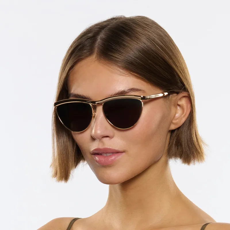 Krewe Heidi Sunglasses - 18K Chroma/Havana