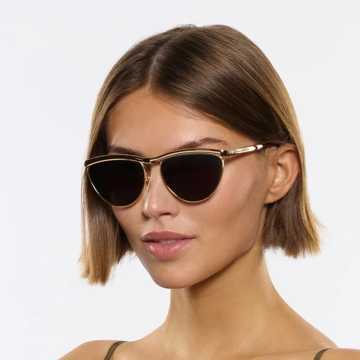 Krewe Heidi Sunglasses - 18K Chroma/Havana