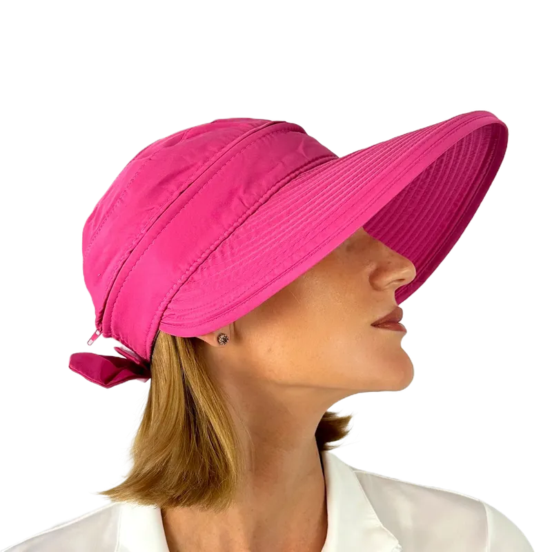 Best Of Golf Sunhat/Visor - Raspberry Pink