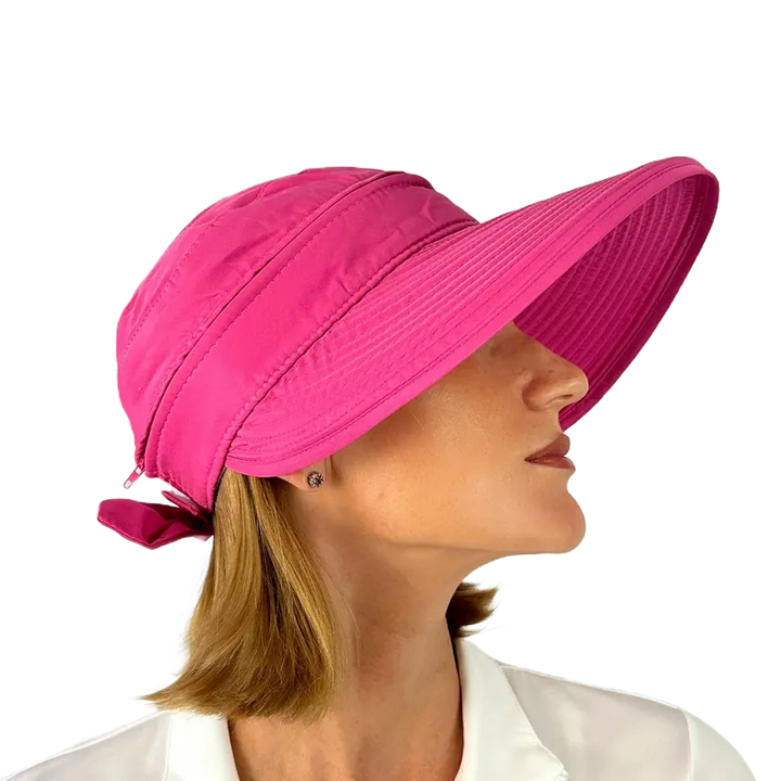 Best Of Golf Sunhat/Visor - Hot Pink