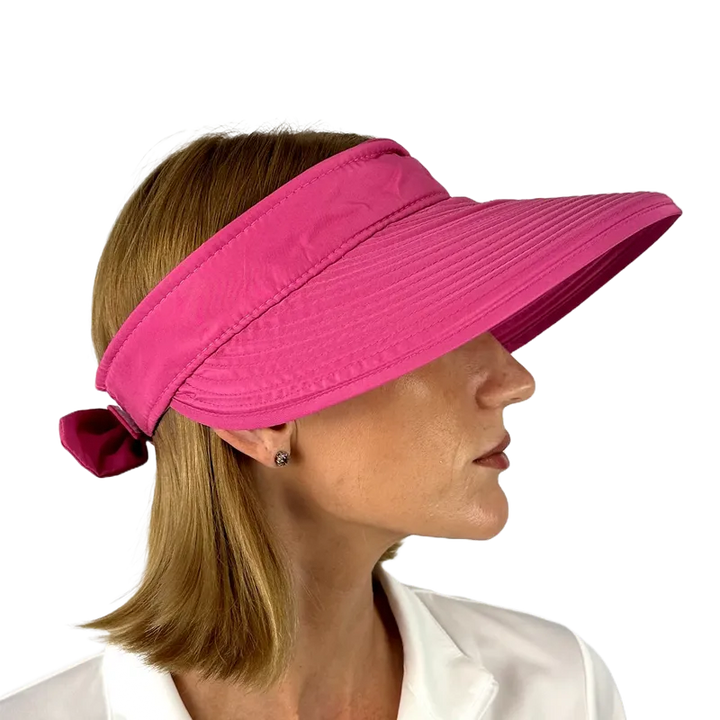 Best Of Golf Sunhat/Visor - Hot Pink