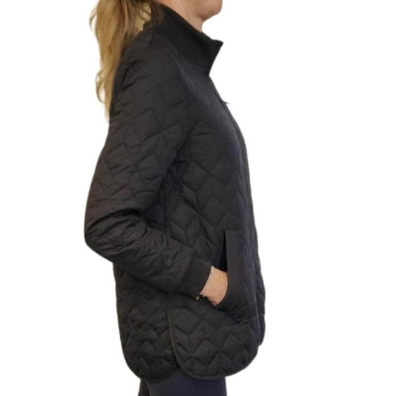 Ilse Jacobsen Quilted Jacket - Dark Indigo