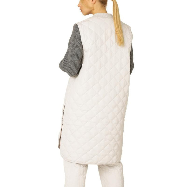 Ilse Jacobsen Quilted Vest - Light Sand